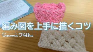 【実演】バスケット模様のかぎ針編み図を上手に描くコツ➡ゆっくり編みます How To Draw A Crochet Diagram ”Celtic Weave” ケルティックウィーブ スザンナのホビー [upl. by Suilienroc337]