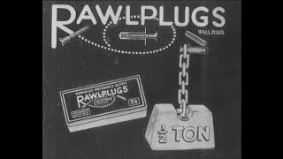 Early Rawlplug Commercial 1924 [upl. by Mavilia]