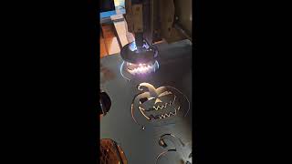 Carving pumpkins with a CNC plasma cutter [upl. by Kelsi]