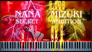 Nana Mizuki  Secret Ambition  StrikerS Opening Professional Piano Tutorial [upl. by Newberry]