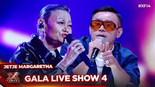 Jetje Margaretha  Benci Untuk Mencinta Naif  Gala Live Show 4  X Factor Indonesia 2024 [upl. by Laehplar]