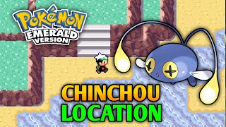 How To Catch Chinchou In Pokemon Emerald  Chinchou Location [upl. by Zetrauq]