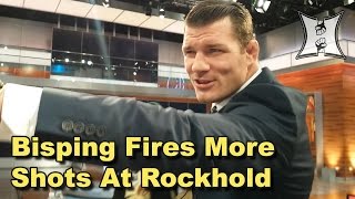 UFC’s Michael Bisping Smack Talks Luke Rockhold As Daniel Cormier Stirs The Pot [upl. by Barsky]