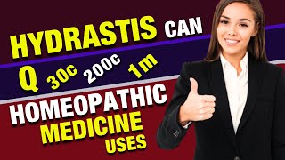 hydrastis homeopathic medicine  hydrastis canadensis benefits homeopathy  gastritis treatment [upl. by Shena230]