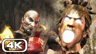 GOD OF WAR Kratos Kills All Gods of Olympus 4K ULTRA HD [upl. by Idmann]