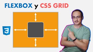 Como centrar un div con FLEXBOX y CSS GRID [upl. by Judah]