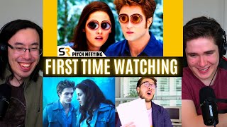 REACTING to Pitch Meetings The Twilight Saga WERE DYING Ryan George  Screen Rant [upl. by Lashondra]