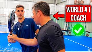 VOLLEY TIPS I LEARNED AT THE WORLD 1 PADEL ACADEMY  the4Set [upl. by Eilsek356]