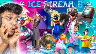 ICE SCREAM 8 IS SCARY  Yeah Noob Gamer [upl. by Alyakim429]