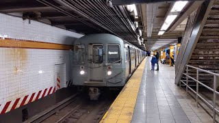 NYC Subway R68 Baseball Specials Running via the F and E Lines 42024 [upl. by Cathleen342]