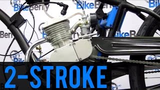 How To Install 80cc 2Stroke Bicycle Engine Kit FULL DVD 66cc 48cc 50cc [upl. by Onstad]