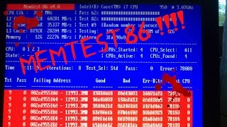 Running MemTest86 for ram stability [upl. by Riaj]