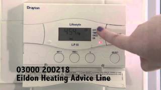 How to Set Your Electronic Heating Programmer [upl. by Merline]