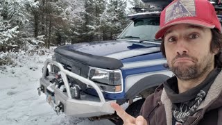 AWESOME amp CHEAP AFTERMARKET HEADLIGHTS for your Ford truck Spyder headlight REVIEW amp INSTALLATION [upl. by Fanechka686]