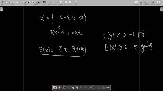 Aula 11  Valor Esperado de Variáveis Aleatórias Discretas e Contínuas [upl. by Amsden]
