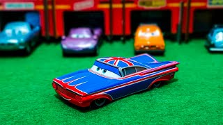 UNBOXING JACK RAMON PINTURA BRITÂNICA  Mattel Disney Cars Carros 2 [upl. by Zelikow]