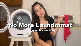 Best Home Portable Washer and Dryer Set Up [upl. by Yumuk]