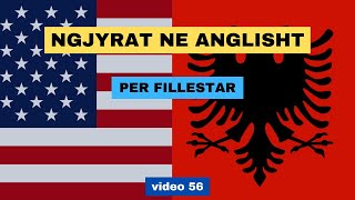 Anglisht I Ngjyrat ne anglisht I Anglisht shqip falas I video 56 [upl. by Jaunita]