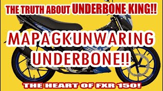 THE TRUTH ABOUT UNDERBONE KING RAIDER 150 MAGPAGKUNWARING UNDERBONE ALL VERSION HISTORY SPECS [upl. by Anilem283]