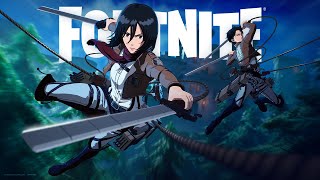 Eren Jaeger Enters Fortnite with ODM Gear and Thunder Spears [upl. by Nava]