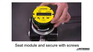 Upgrading DetTronics C706x TO GT3000 electrochemical toxic gas detector [upl. by Eimak]