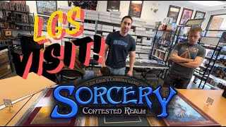 Sorcery TCG Original Painting Showcase at the LGS [upl. by Cis]