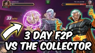 3 Day Free To Play Account VS Act 5 Collector Boss Fight  Uncollected  Marvel Contest of Champions [upl. by Anat421]