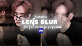 popular smooth bcc lens blur  flashes tutorial after effects [upl. by Adaiha599]