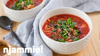 Chinese tomatensoep Recept  njammie [upl. by Converse985]