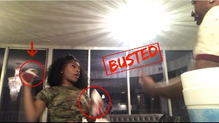 CHEATING PRANK ON GIRLFRIEND  GONE VIOLENT SHE PUT ME OUT [upl. by Akessej]