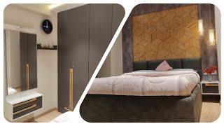 11X10 Latest Bedroom Design Ahmedabad  Akram Arabiyani bedroom interior [upl. by Ahsiema]