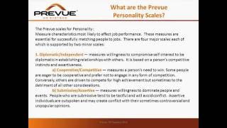 Measuring Personality  Prevue HR PreEmployment Tests [upl. by Debee]