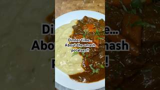 Story time About my stew beef and garlic mashed potatoes fyp cooking food [upl. by Docile]