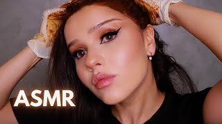 ASMR TINTE DE PELO CON HENNA [upl. by Anatak477]