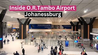 Inside O R Tambo International Airport 🇿🇦  Africas Busiest Airport [upl. by Sillyrama]