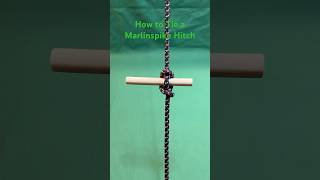 How to Tie a Marlinspike Hitch [upl. by Llednik]