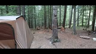 Sullivan Creek campground site  14 in the Colville National Forest [upl. by Hackett]