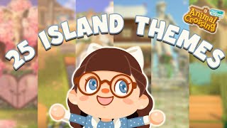 25 ACNH ISLAND THEME IDEAS [upl. by Lydia]