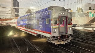 Operating MBTX1811 in TSW5 Readville to Boston [upl. by Sievert]