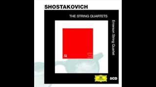 Emerson String Quartet Shostakovich Op 108 No 7 in Fsharp minor 1960 [upl. by Irret]