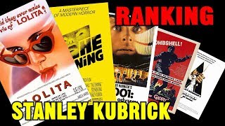 Ranking Stanley Kubrick [upl. by Anniahs298]