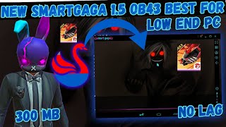 SmartGaga download free fire Max For low end emulator  Free Fire Max OB43 Update Download [upl. by Atekram]