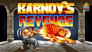 Karnovs Revenge Arcade Gameplay com Mizoguchi até zerar [upl. by Moersch957]