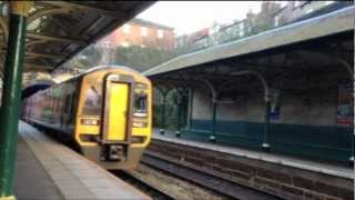 Knaresborough Station North Yorkshire UK throughout 2012 [upl. by Stannwood951]