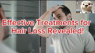 Effective Treatments for Hair Loss Revealed [upl. by Mairb]