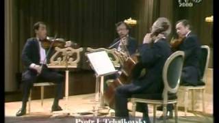 Quartetto per archi n 1 in Re maggiore op 11  Andante cantabile  P I Tschaikowsky 2 [upl. by Harrod]