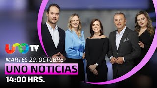 Uno Noticias  En Vivo  Martes 29 de octubre [upl. by Goldner]