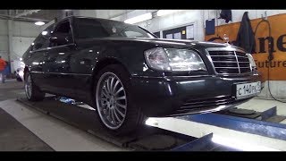 MERCEDES W140 вырезали quotаппендиксquot BMW 540 накормили quotкашейquot и погрузили улицу в УГАР [upl. by Belter52]