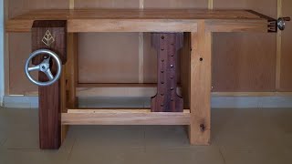 The full guide for making a Roubo Workbench Part 2 [upl. by Holey792]