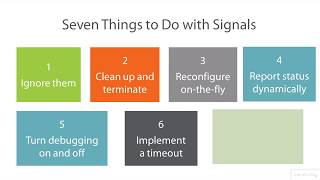 07 05 How to make Linux Signals Terminate Gracefully [upl. by Hahsi]